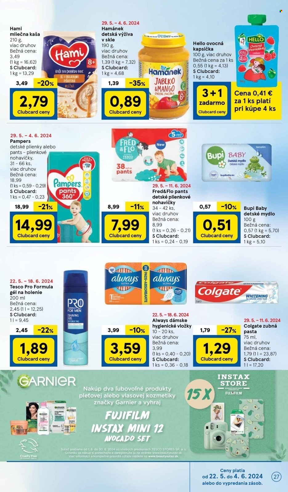 Leták TESCO - 29.5.2024 - 4.6.2024. Strana 27