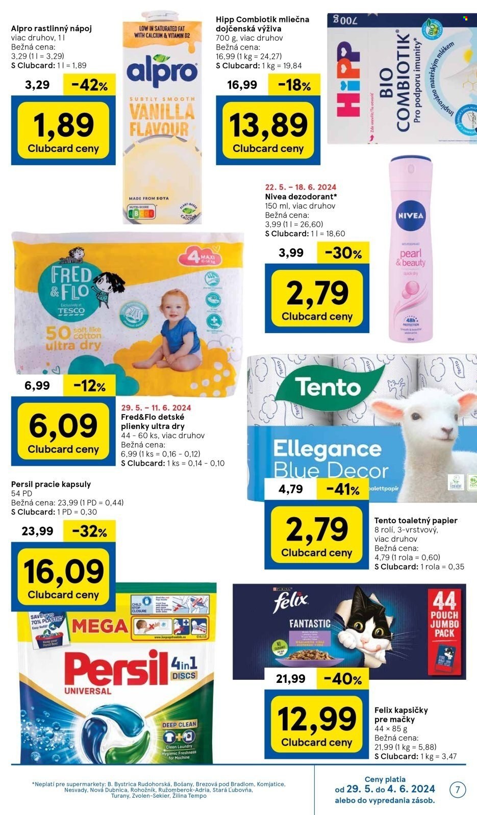 Leták TESCO supermarket - 29.5.2024 - 4.6.2024. Strana 7
