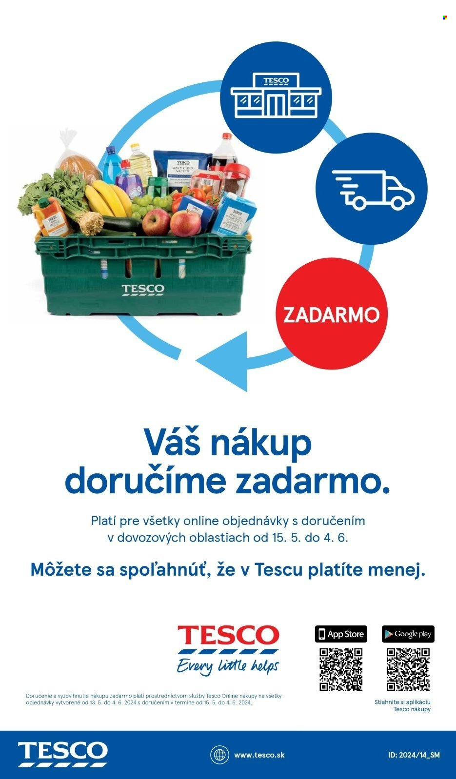 Leták TESCO supermarket - 29.5.2024 - 4.6.2024. Strana 21