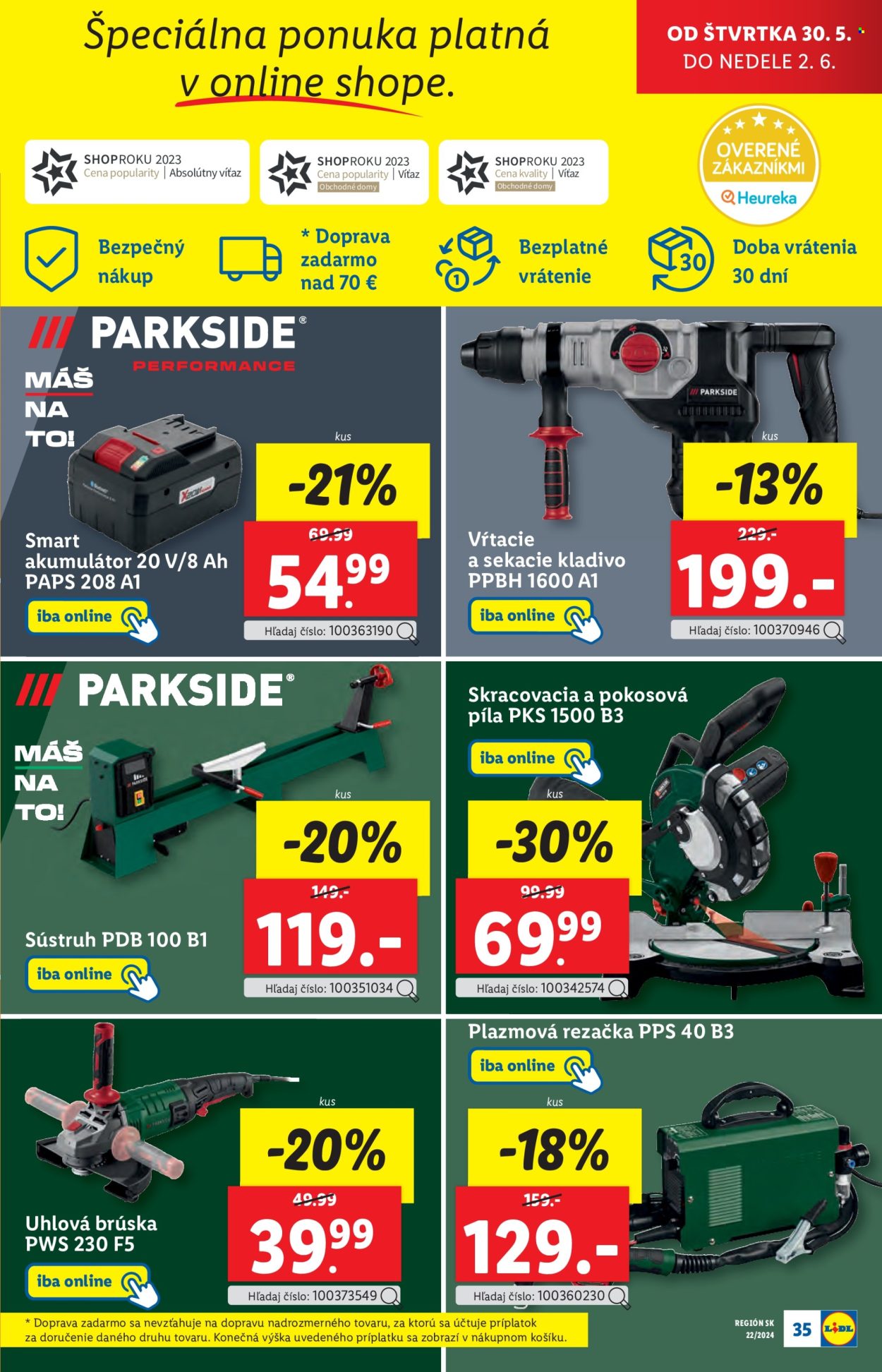 Leták Lidl - 30.5.2024 - 2.6.2024. Strana 43