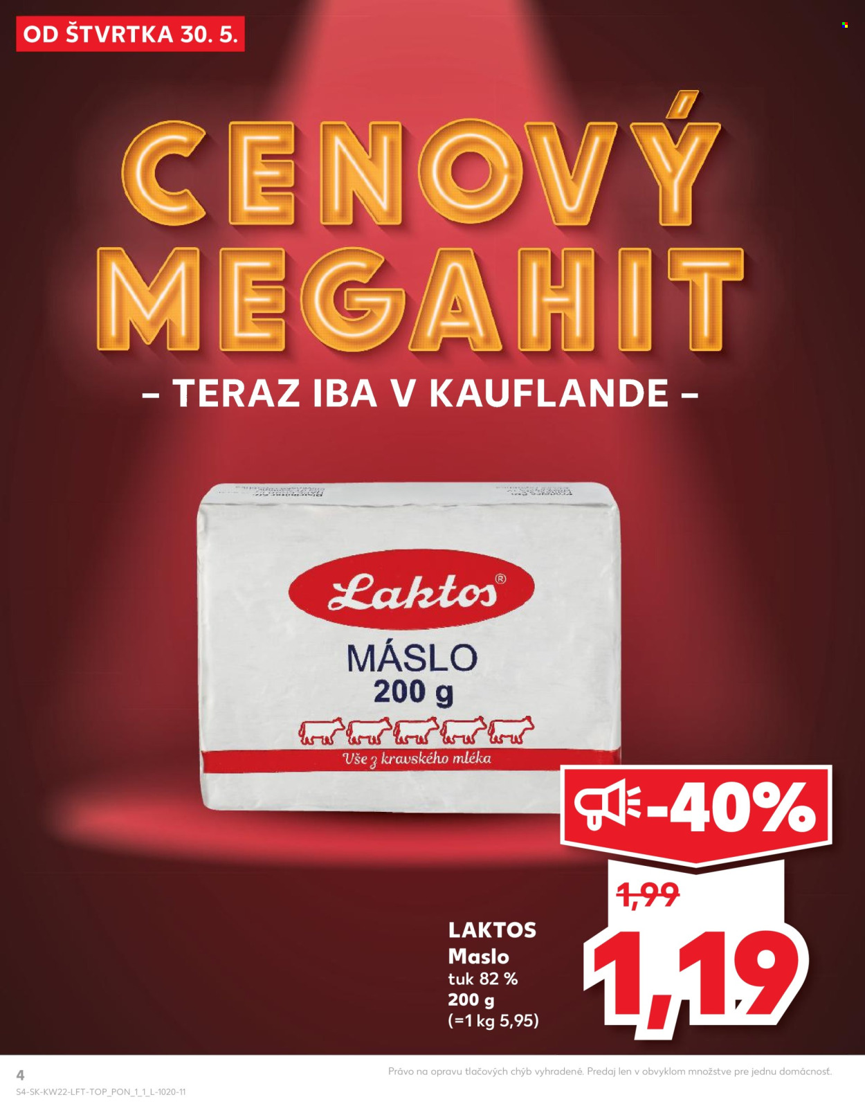 Leták Kaufland - 30.5.2024 - 5.6.2024. Strana 4