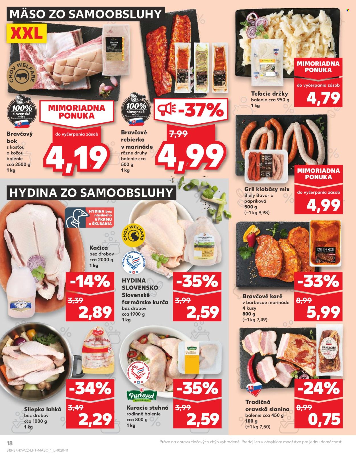 Leták Kaufland - 30.5.2024 - 5.6.2024. Strana 18