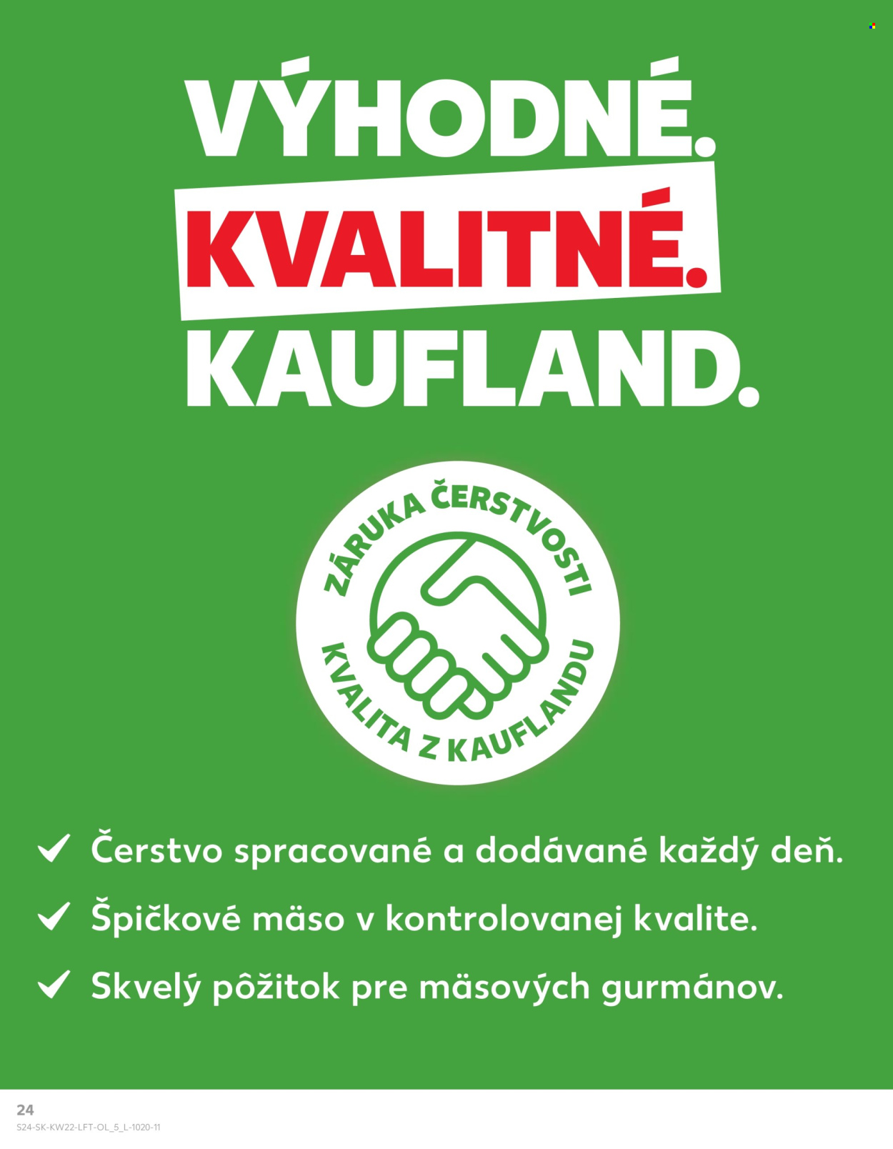 Leták Kaufland - 30.5.2024 - 5.6.2024. Strana 24