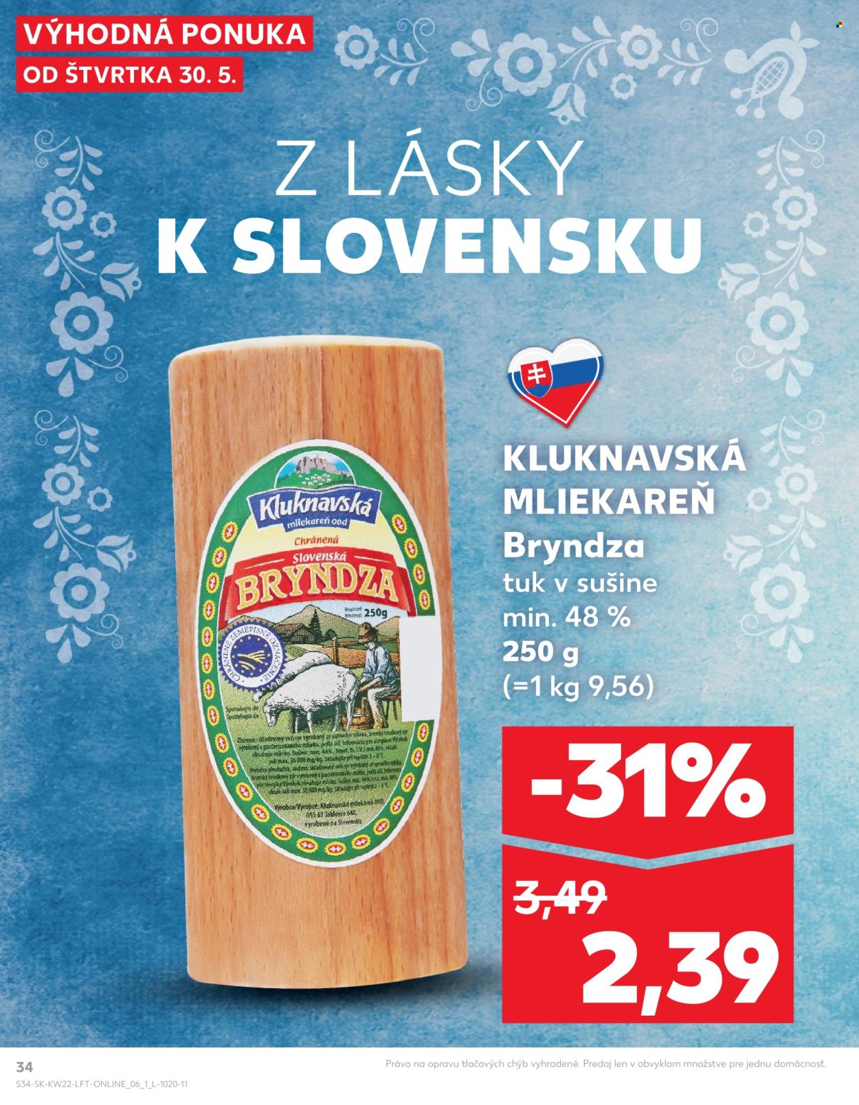 Leták Kaufland - 30.5.2024 - 5.6.2024. Strana 34