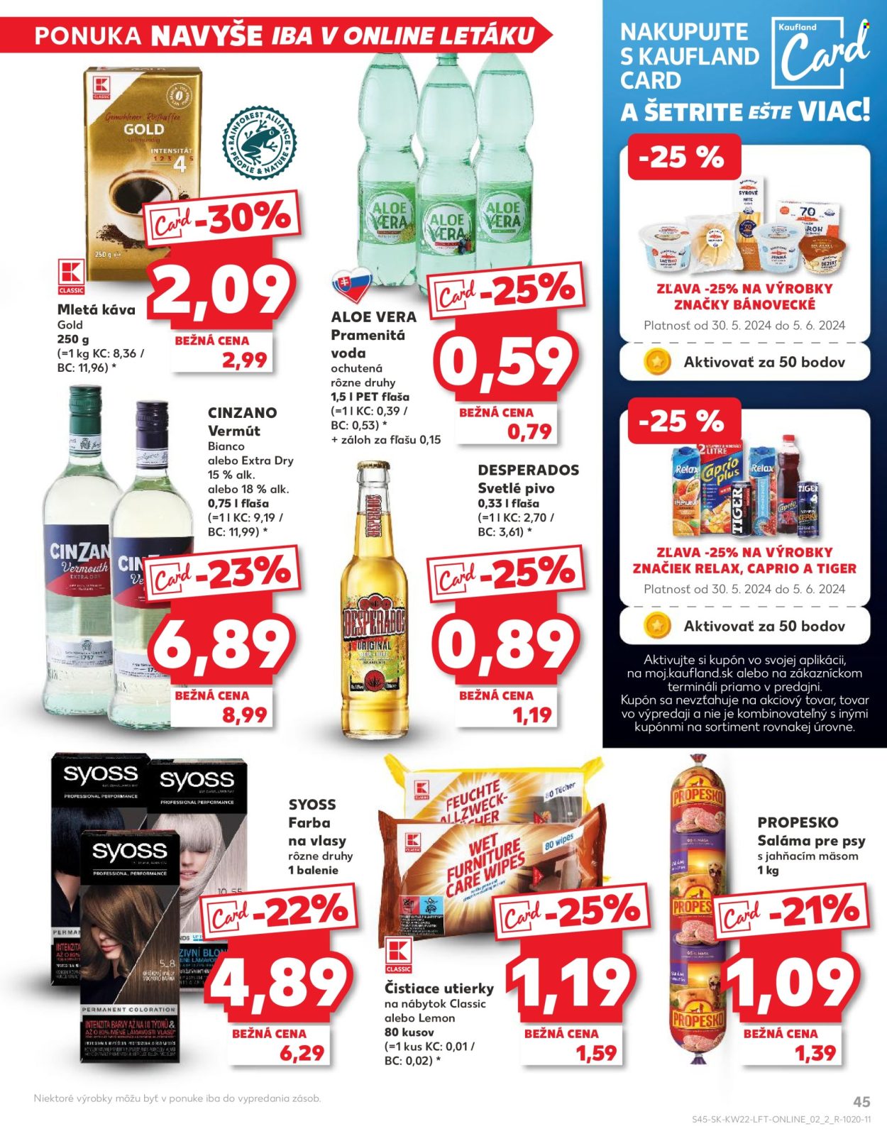 Leták Kaufland - 30.5.2024 - 5.6.2024. Strana 45
