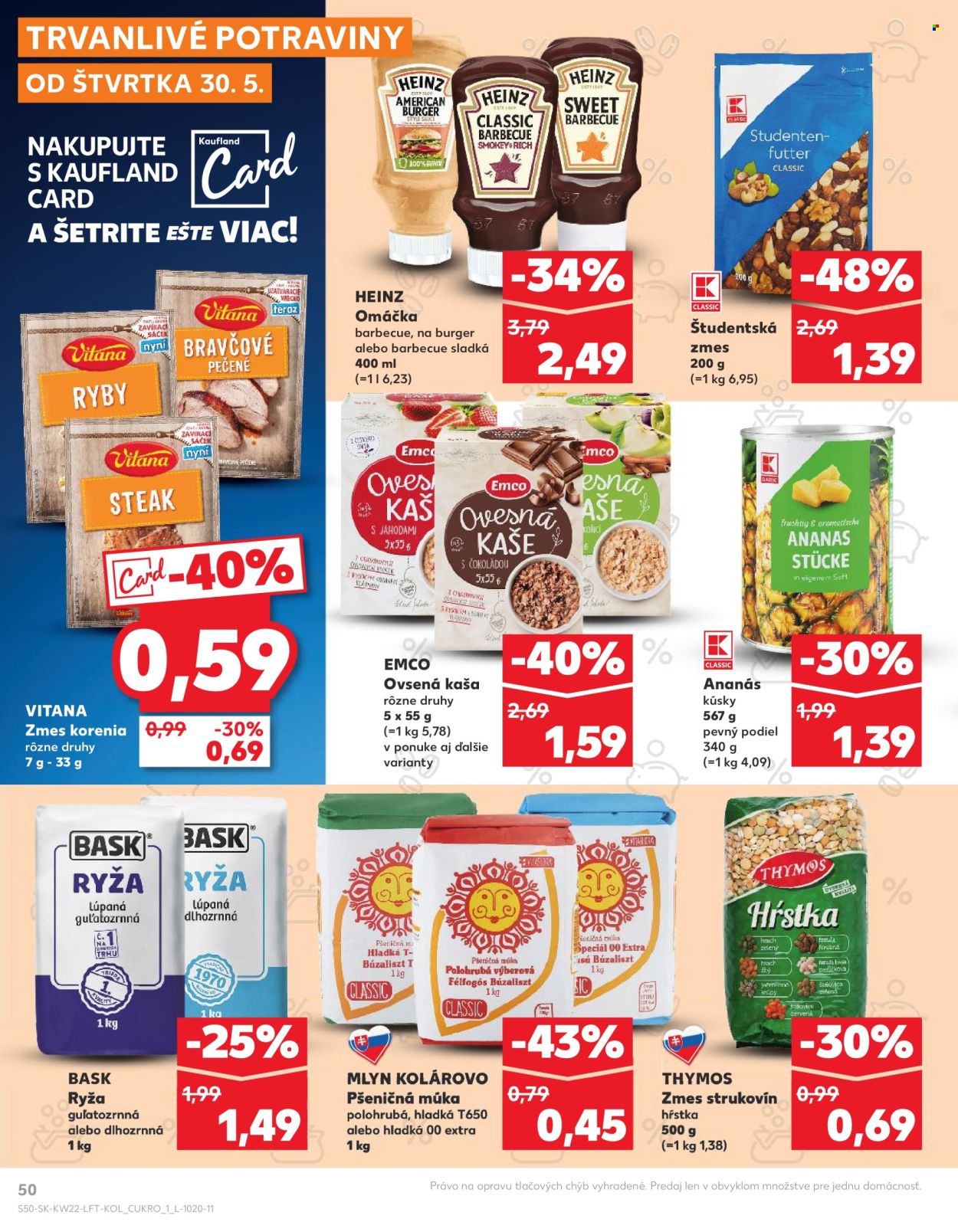 Leták Kaufland - 30.5.2024 - 5.6.2024. Strana 50