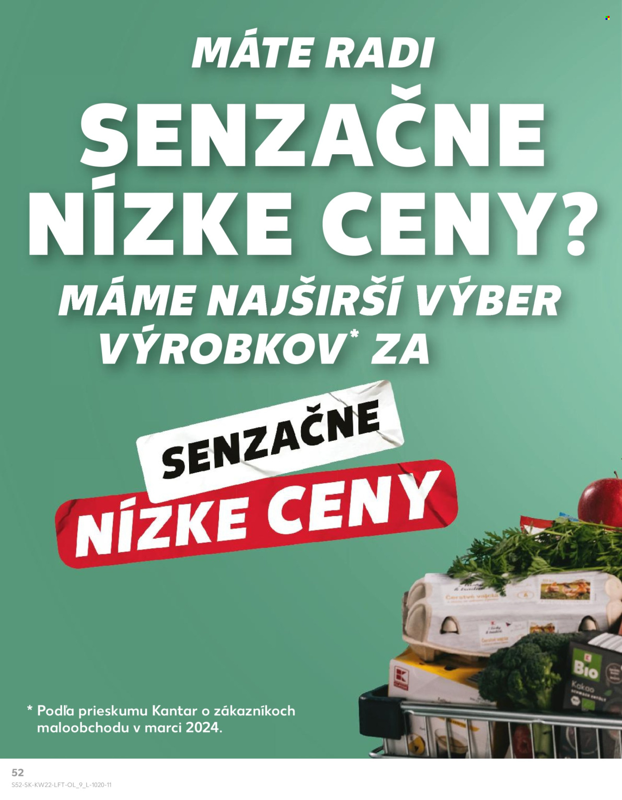 Leták Kaufland - 30.5.2024 - 5.6.2024. Strana 52