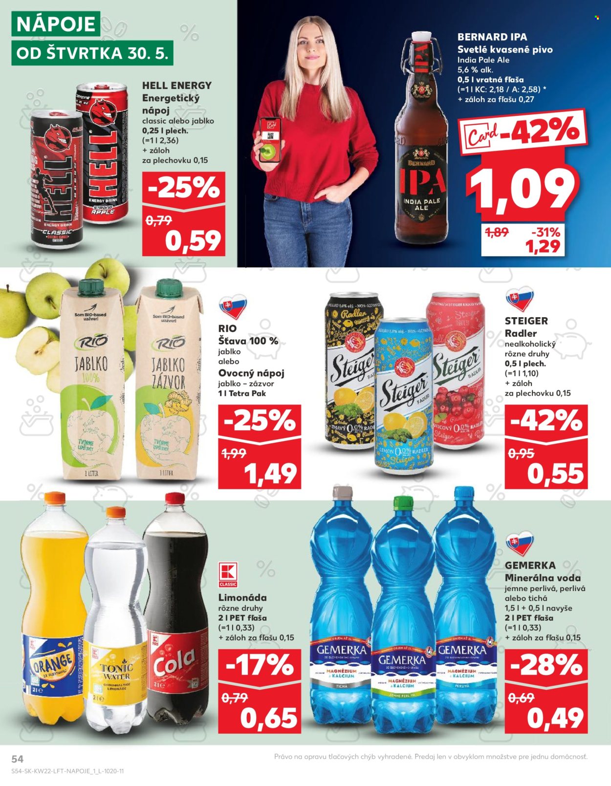 Leták Kaufland - 30.5.2024 - 5.6.2024. Strana 54