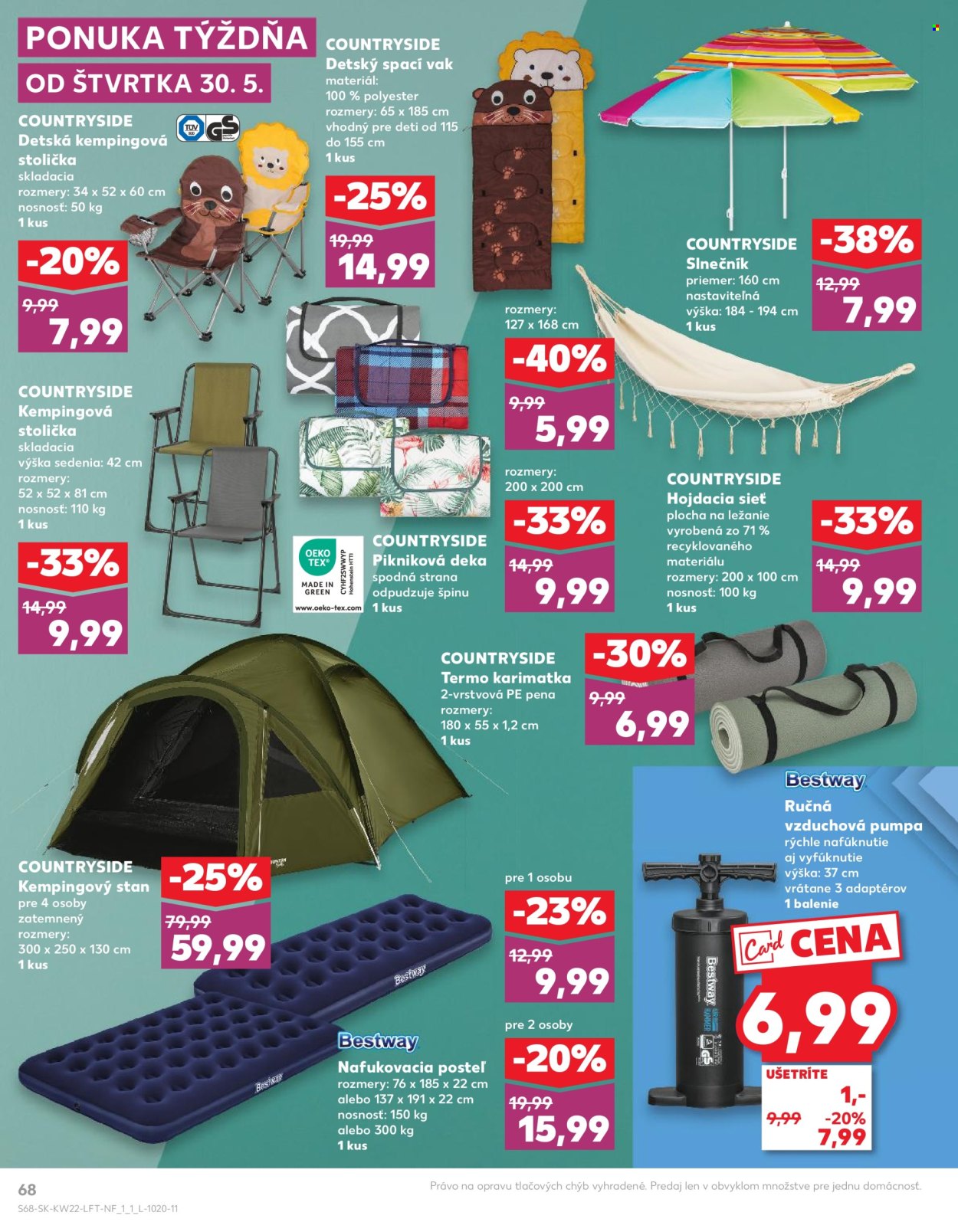 Leták Kaufland - 30.5.2024 - 5.6.2024. Strana 68