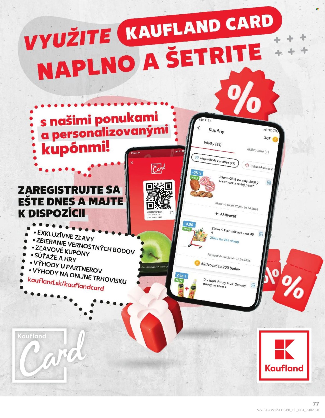 Leták Kaufland - 30.5.2024 - 5.6.2024. Strana 77