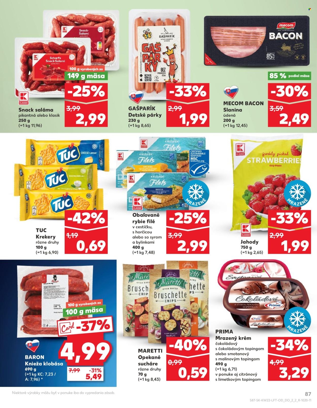 Leták Kaufland - 30.5.2024 - 5.6.2024. Strana 87