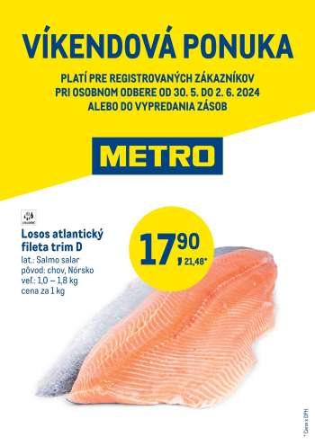 Leták Metro - 30.5.2024 - 2.6.2024.