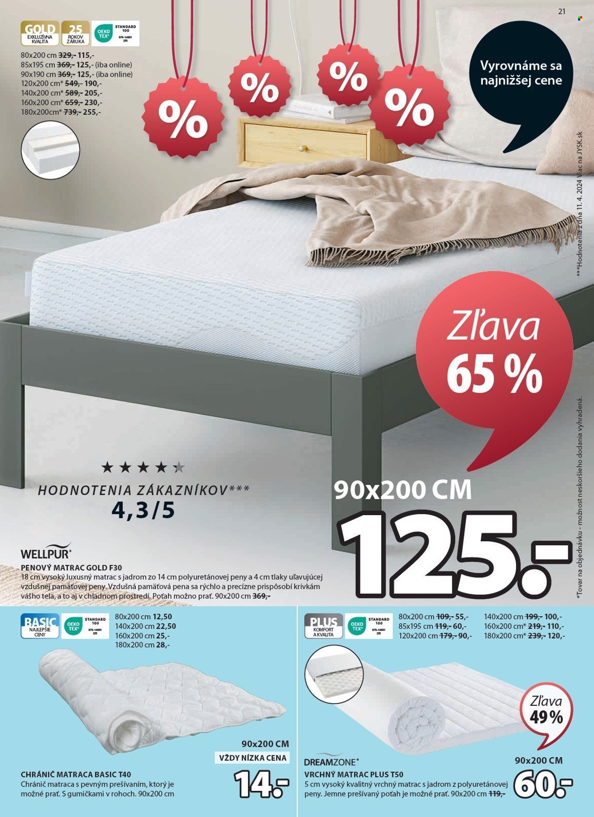 Leták JYSK - 29.5.2024 - 2.7.2024. Strana 22