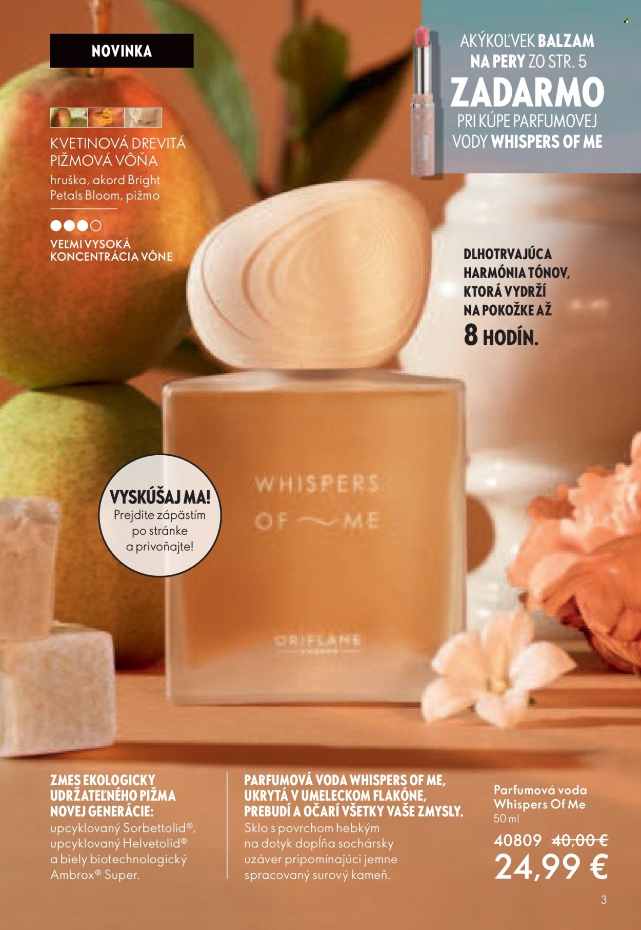 Leták Oriflame - 18.6.2024 - 8.7.2024. Strana 3