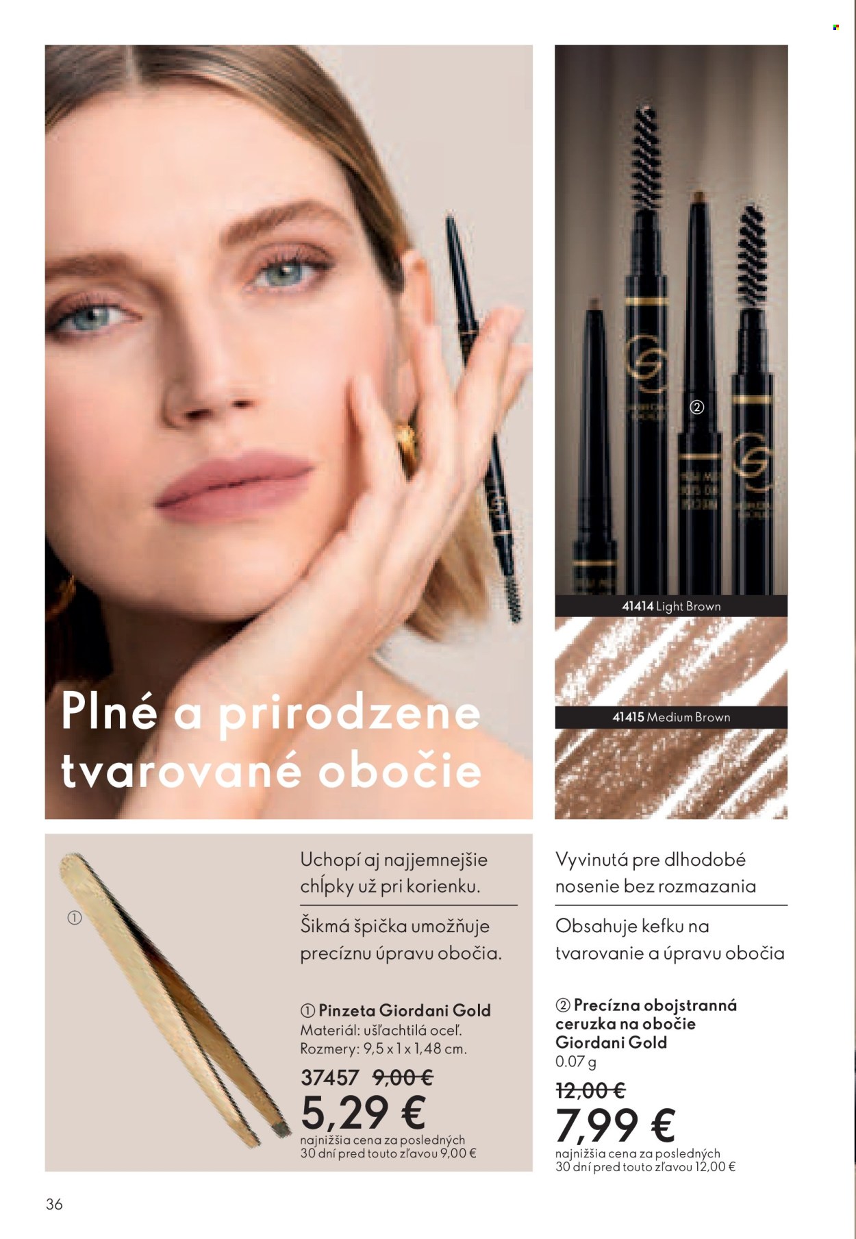 Leták Oriflame - 18.6.2024 - 8.7.2024. Strana 36