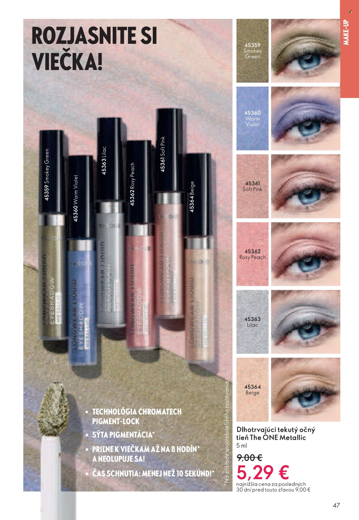 Leták Oriflame - 18.6.2024 - 8.7.2024. Strana 47