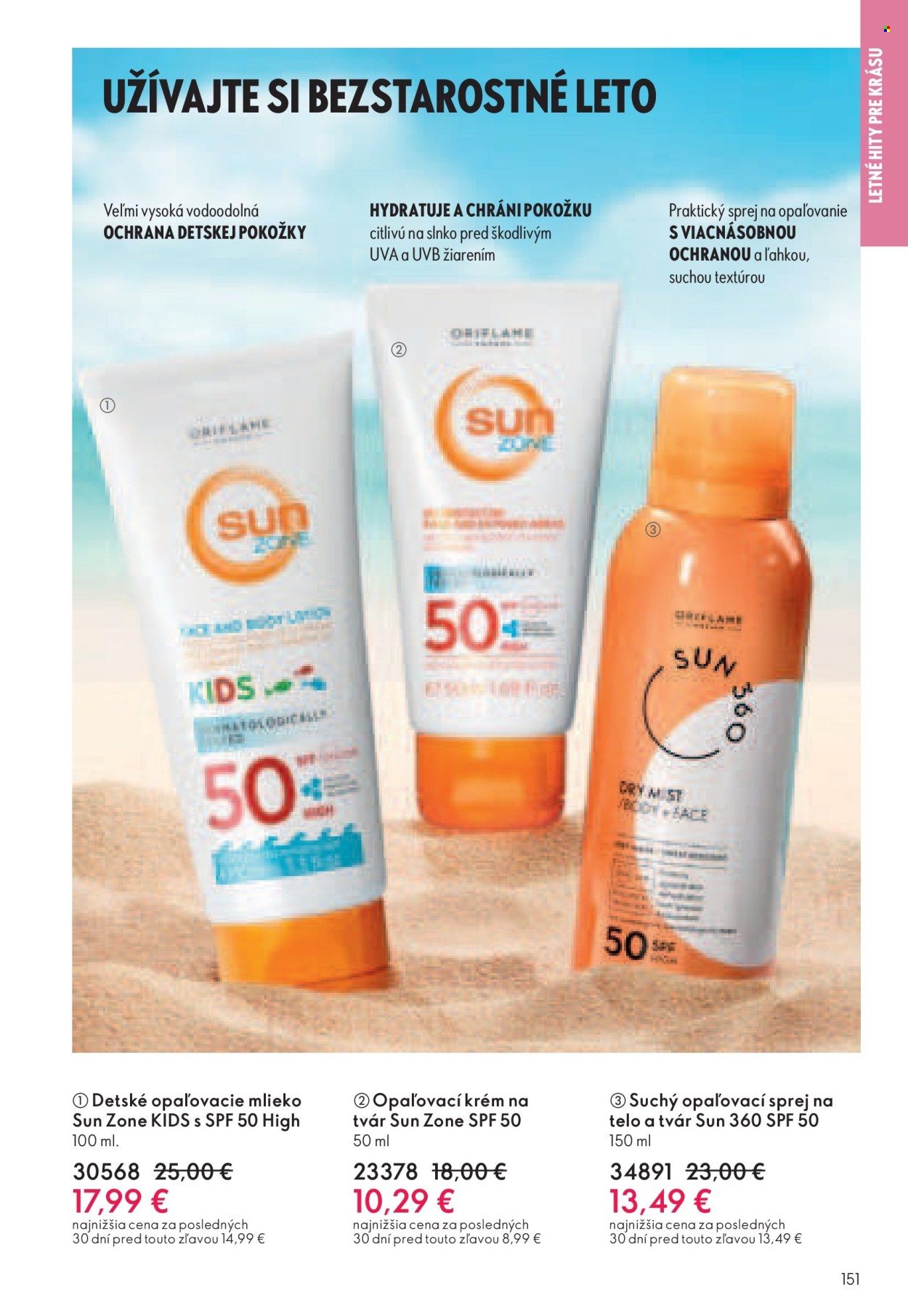 Leták Oriflame - 18.6.2024 - 8.7.2024. Strana 151