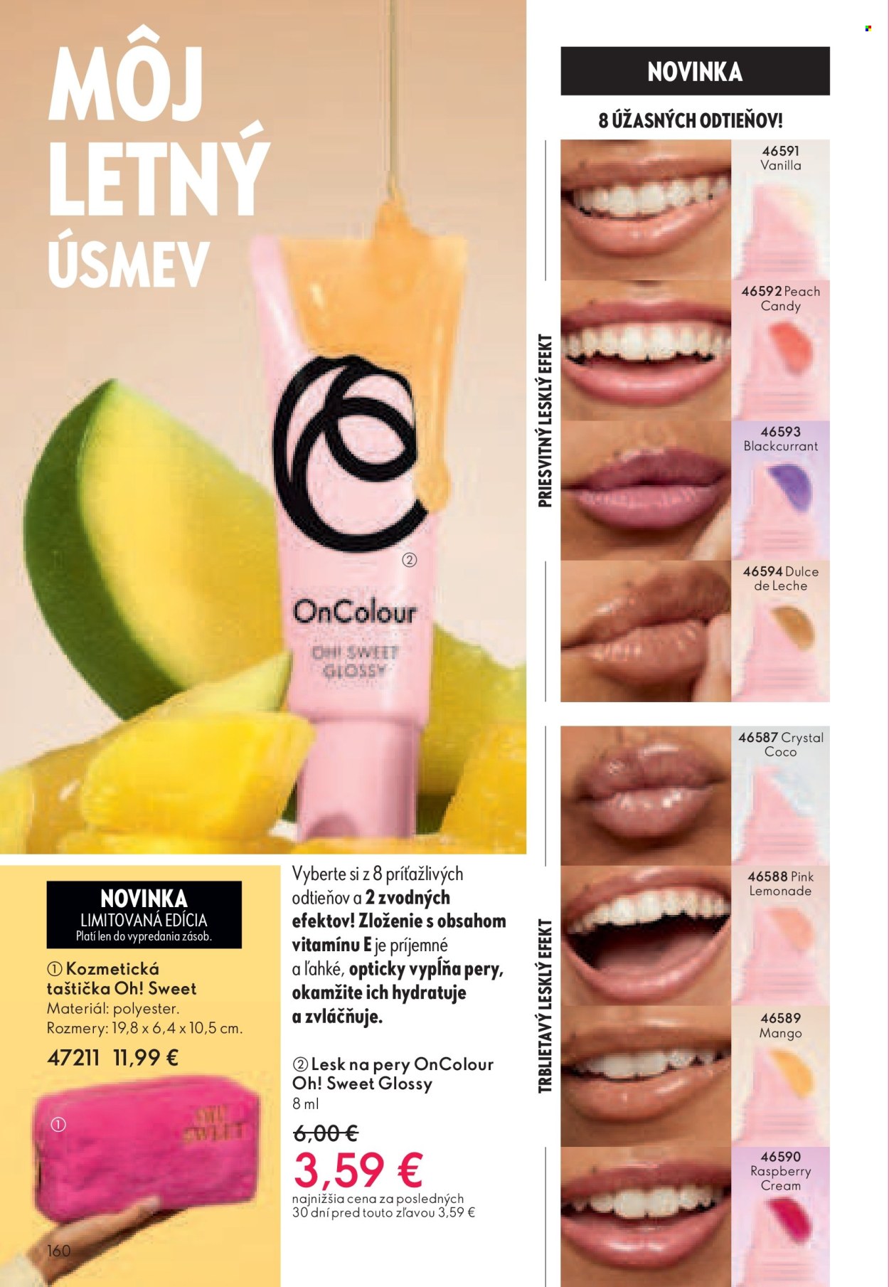 Leták Oriflame - 18.6.2024 - 8.7.2024. Strana 160