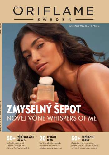 Leták Oriflame - 18.6.2024 - 8.7.2024.