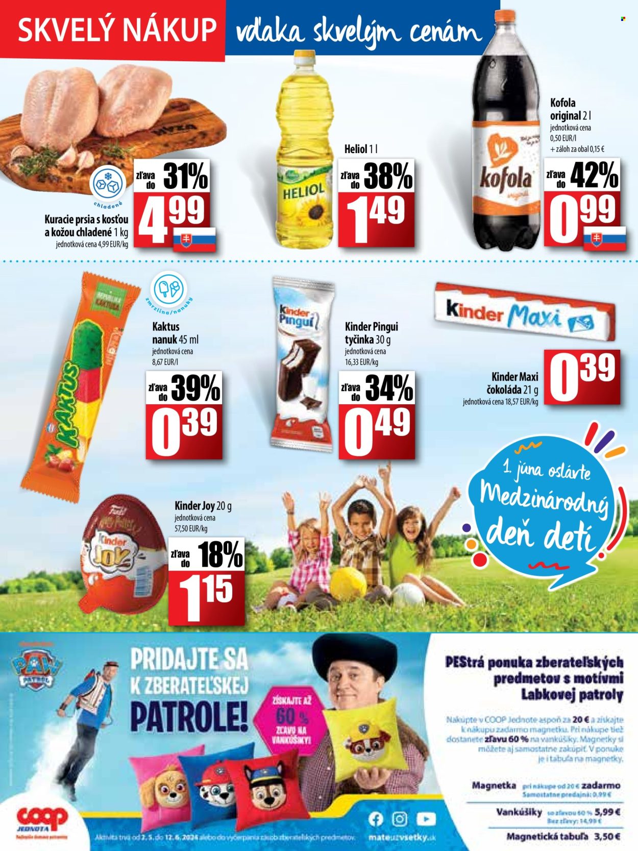 Leták COOP Jednota - 30.5.2024 - 12.6.2024. Strana 16