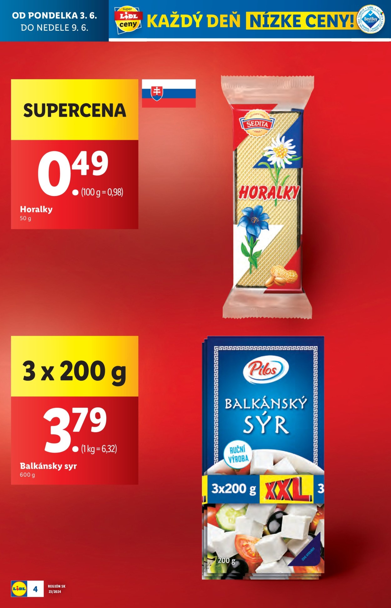 Leták Lidl - 3.6.2024 - 9.6.2024. Strana 6