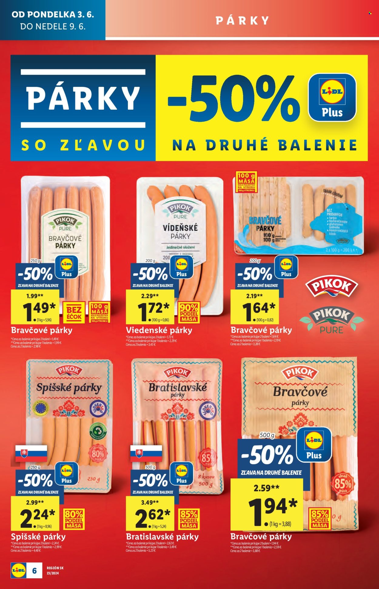Leták Lidl - 3.6.2024 - 9.6.2024. Strana 8