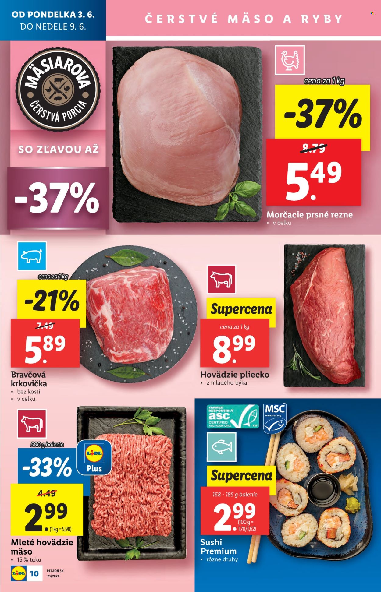 Leták Lidl - 3.6.2024 - 9.6.2024. Strana 14