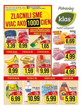 Leták Klas - 3.6.2024 - 9.6.2024.