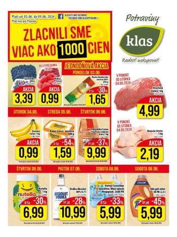 Leták Klas - 3.6.2024 - 9.6.2024.