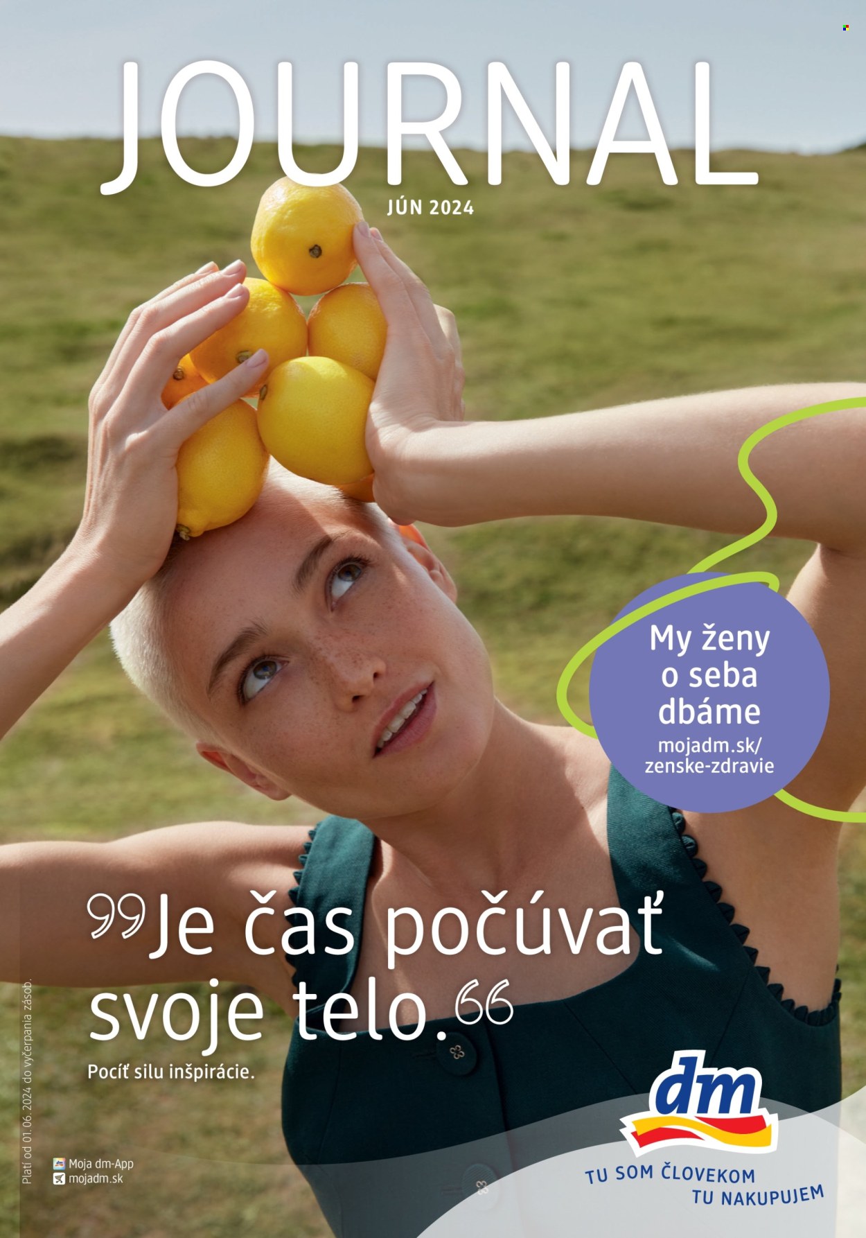 Leták dm drogerie - 1.6.2024 - 30.6.2024. Strana 1