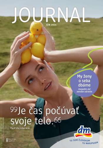 Leták dm drogerie - 1.6.2024 - 30.6.2024.