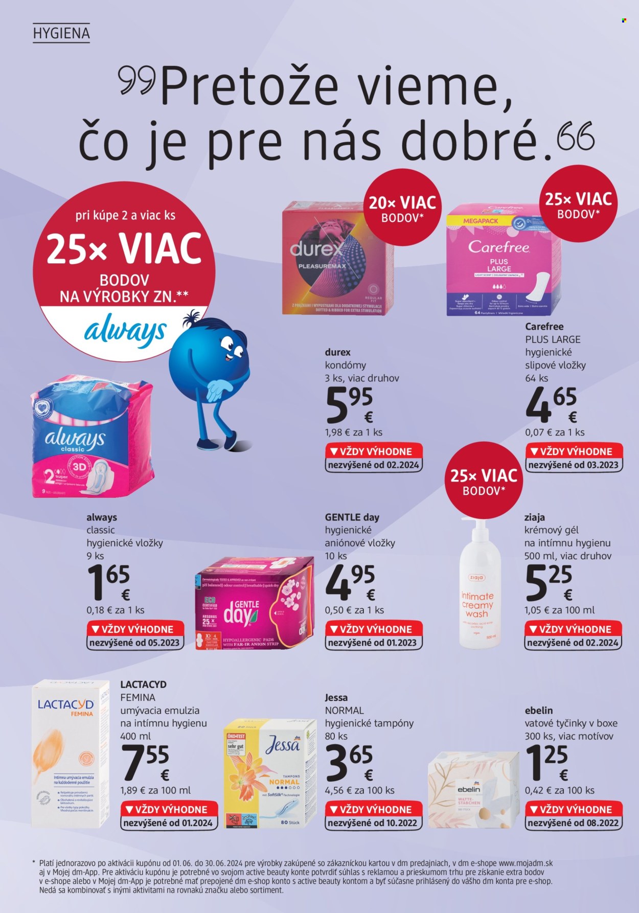 Leták dm drogerie - 1.6.2024 - 30.6.2024. Strana 4