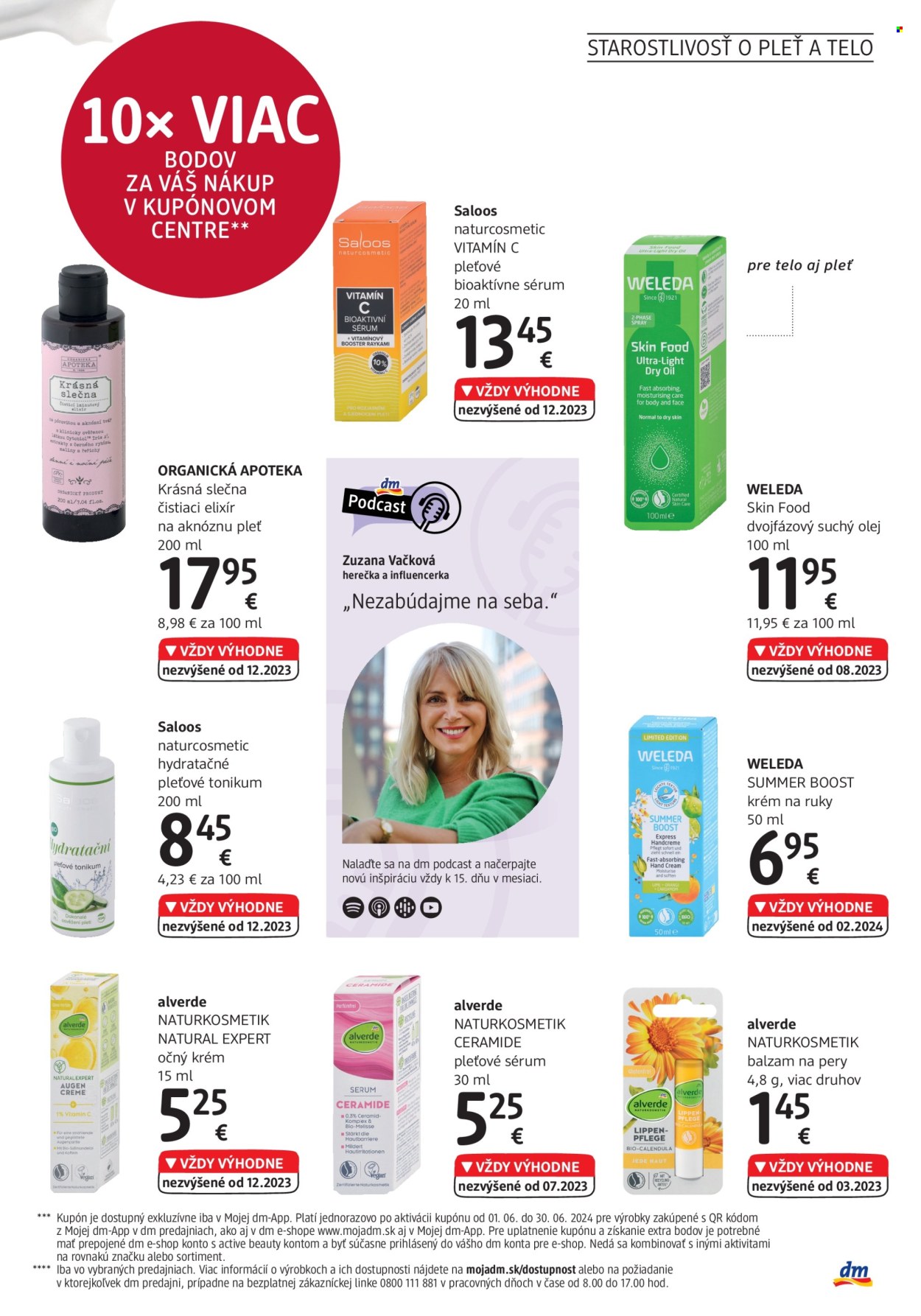 Leták dm drogerie - 1.6.2024 - 30.6.2024. Strana 9