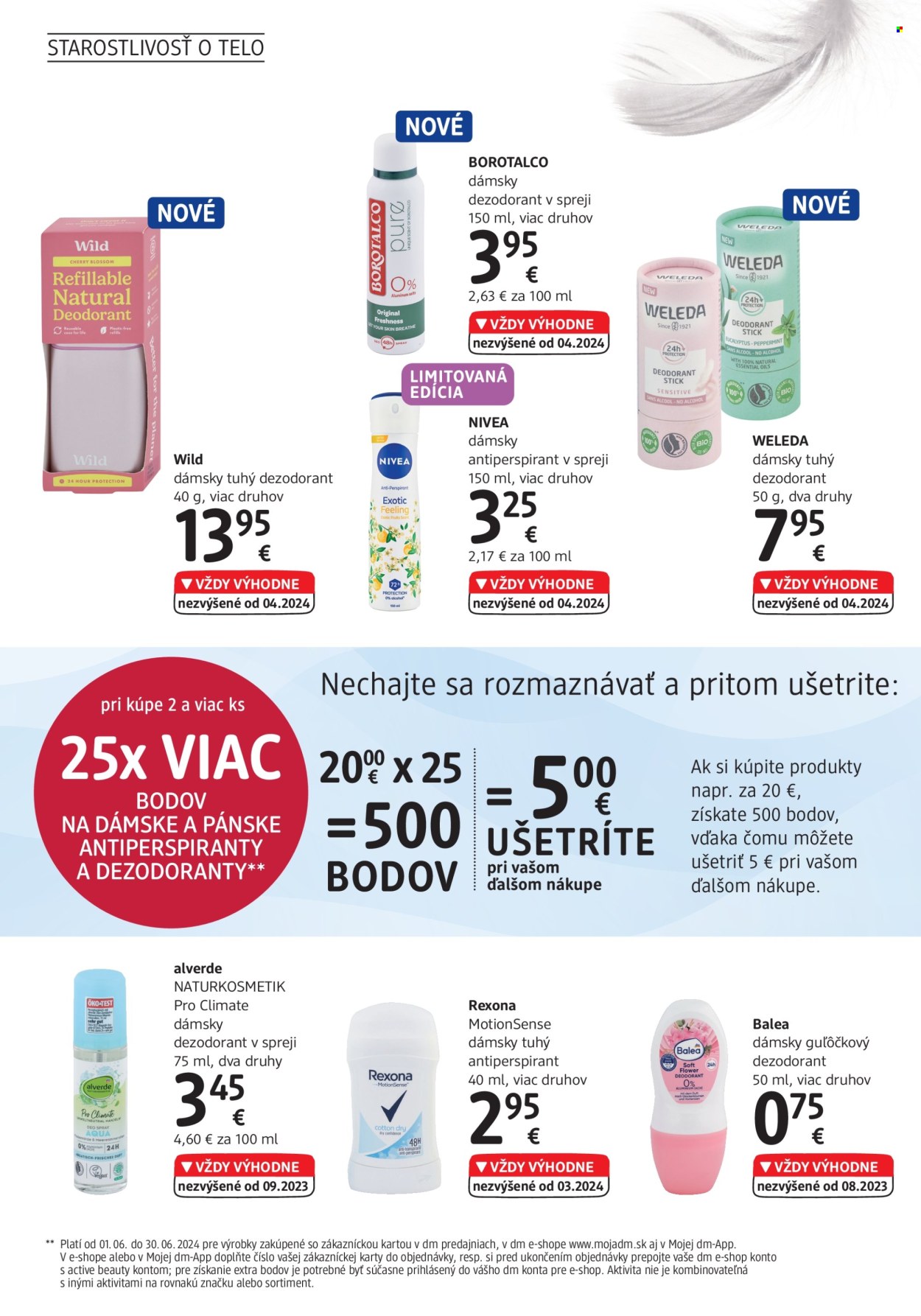 Leták dm drogerie - 1.6.2024 - 30.6.2024. Strana 14