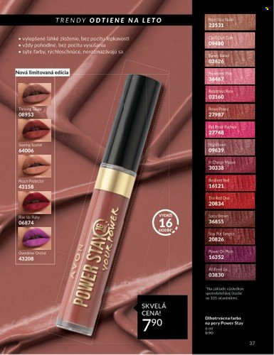 Leták Avon - 1.6.2024 - 30.6.2024. Strana 37