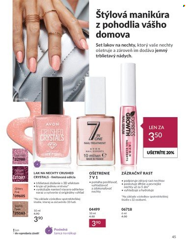 Leták Avon - 1.6.2024 - 30.6.2024. Strana 45