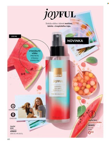 Leták Avon - 1.6.2024 - 30.6.2024. Strana 68