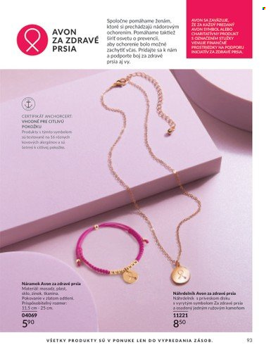 Leták Avon - 1.6.2024 - 30.6.2024. Strana 93