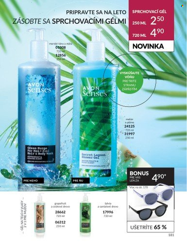 Leták Avon - 1.6.2024 - 30.6.2024. Strana 181