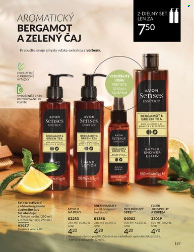 Leták Avon - 1.6.2024 - 30.6.2024. Strana 187