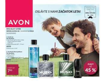 Leták Avon - 1.6.2024 - 30.6.2024.