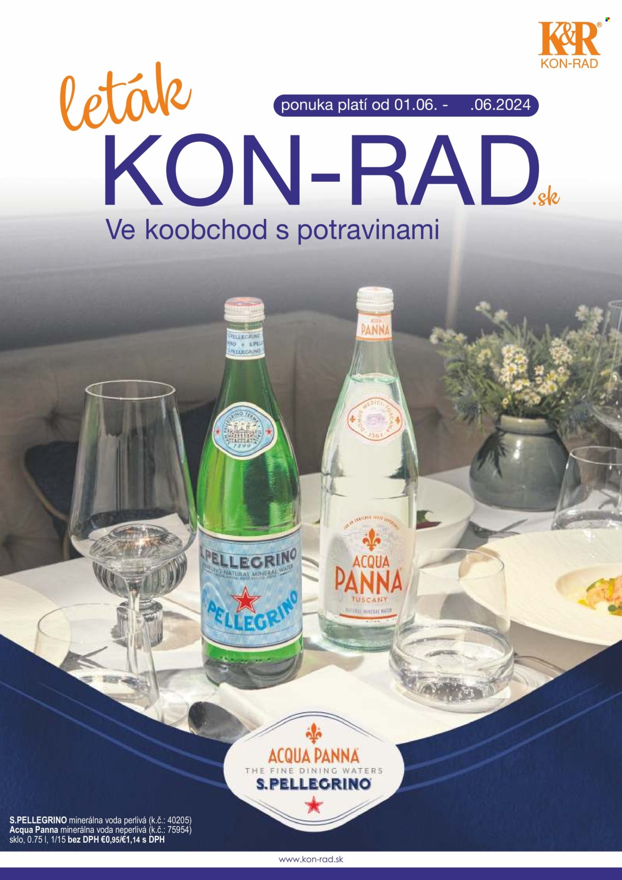 Leták KON-RAD - 1.6.2024 - 24.6.2024. Strana 1