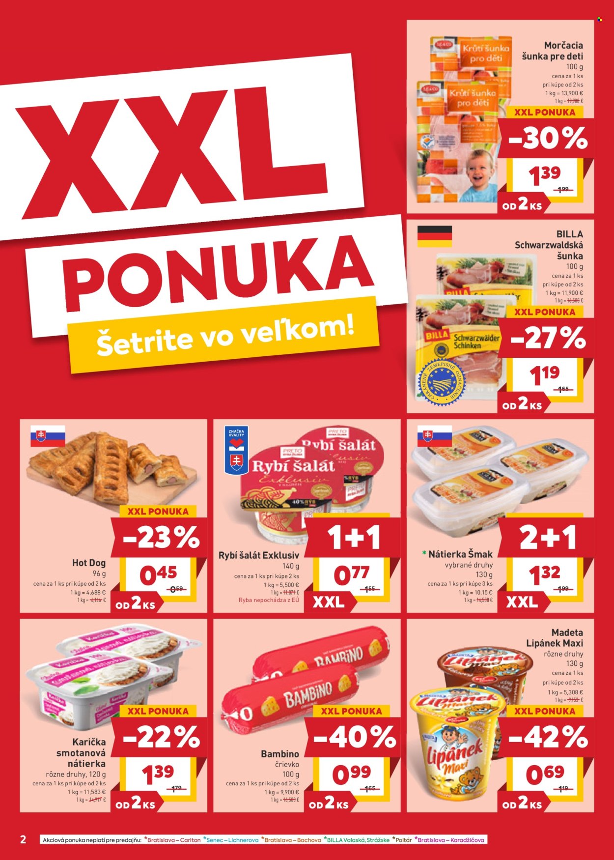 Leták Billa - 5.6.2024 - 11.6.2024. Strana 2