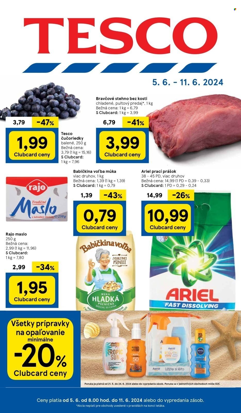 Leták TESCO - 5.6.2024 - 11.6.2024. Strana 1