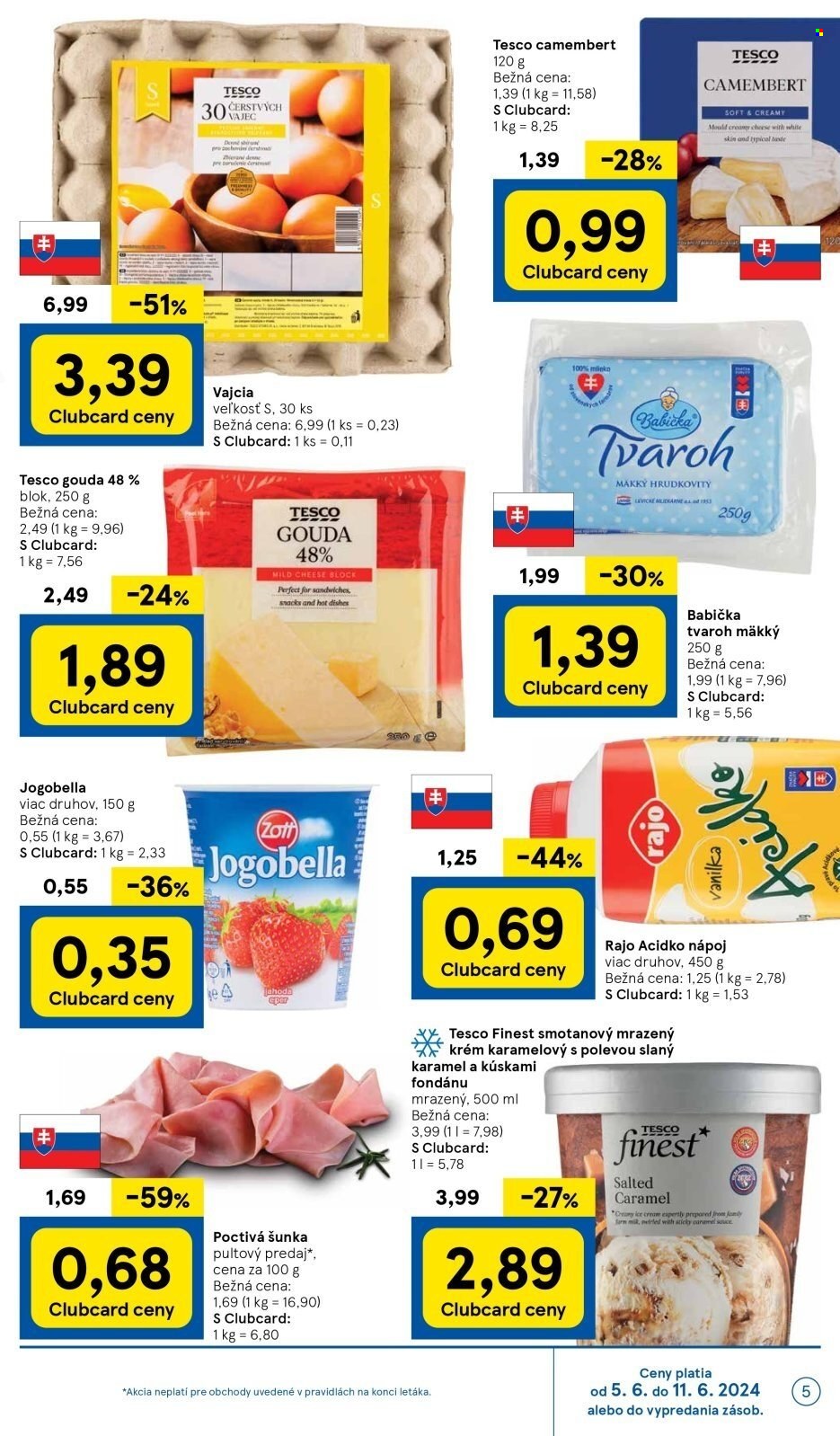Leták TESCO - 5.6.2024 - 11.6.2024. Strana 5