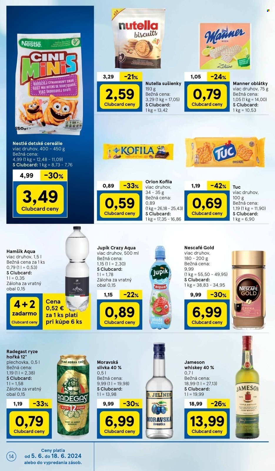 Leták TESCO - 5.6.2024 - 11.6.2024. Strana 14