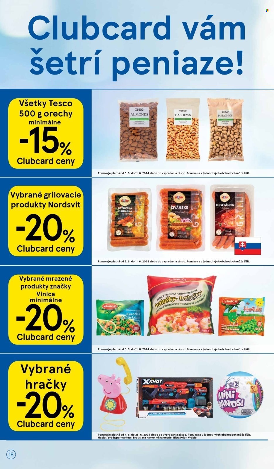 Leták TESCO - 5.6.2024 - 11.6.2024. Strana 18