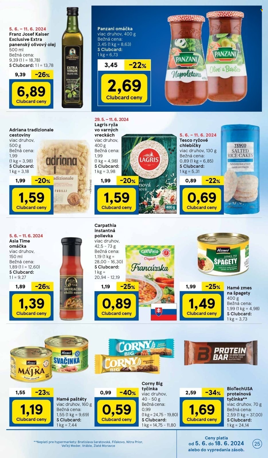 Leták TESCO - 5.6.2024 - 11.6.2024. Strana 25