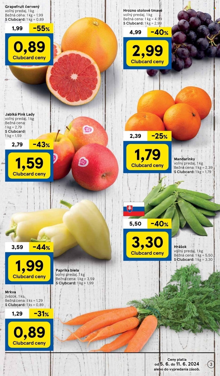 Leták TESCO supermarket - 5.6.2024 - 11.6.2024. Strana 3
