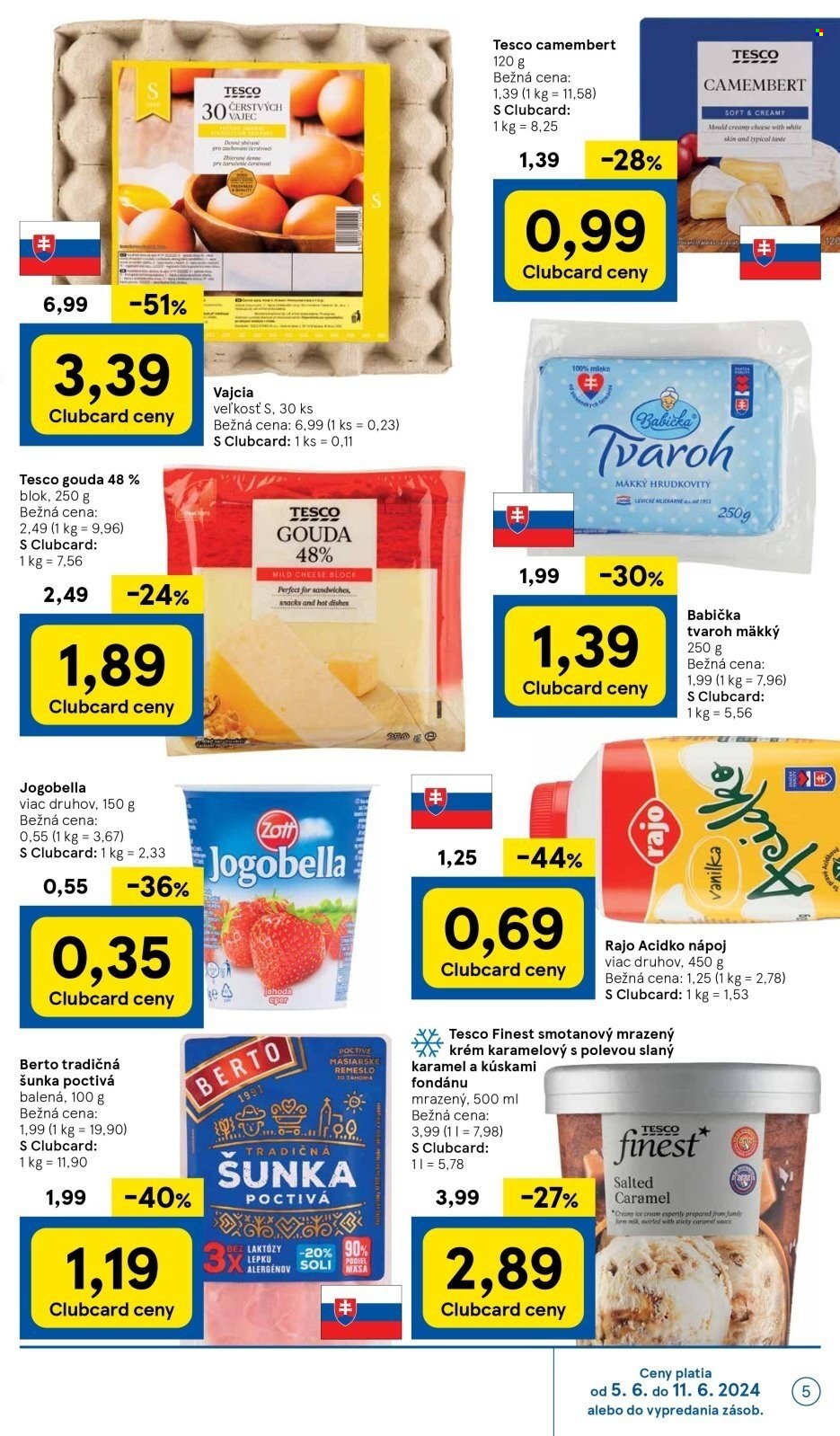 Leták TESCO supermarket - 5.6.2024 - 11.6.2024. Strana 5